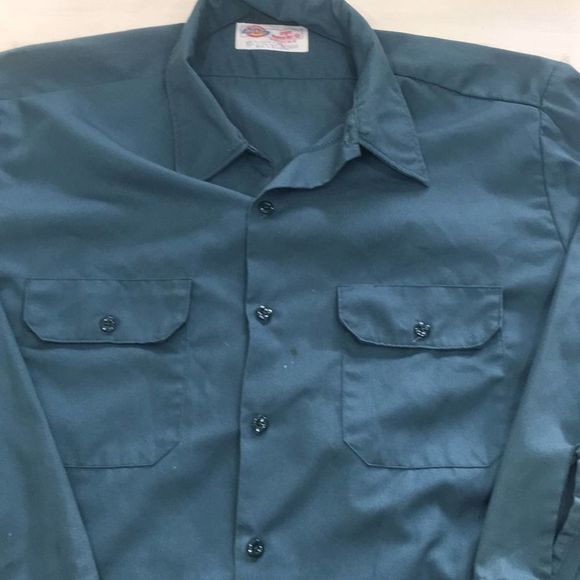 Custom Dickies Work Wear Hawaii Island button down - Picture 3 of 6